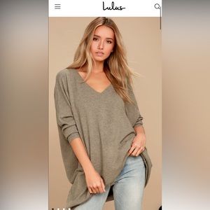 Cozy oversized sweater